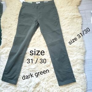 Goodfellow DarkGreen Slim Chinos